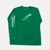 Long Beard Down - Preston Pittman Game Calls Longsleeve Performance Shirt - Green