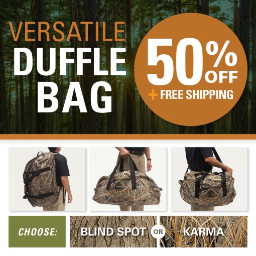 Versatile Duffle Bag / Back Pack