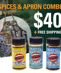 Party in Yo Mouth Spice/Apron Combo